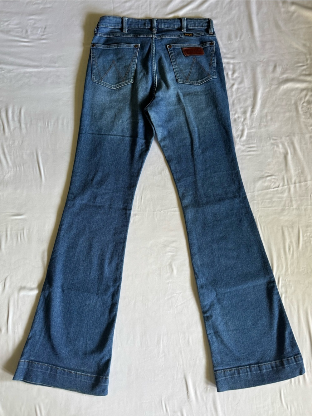 Wrangler Retro Bootcut Jeans Womens 30x36 (Fits 8 M) Medium Wash Stretch Western - Picture 13 of 13